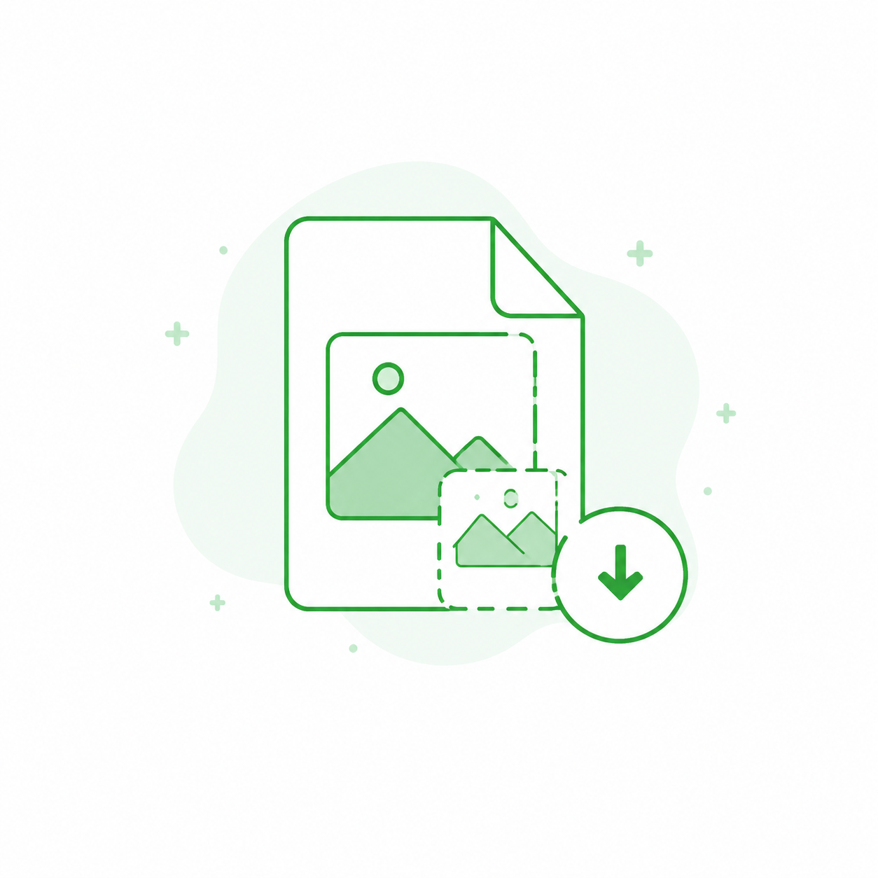 Reduce Image File Size icon